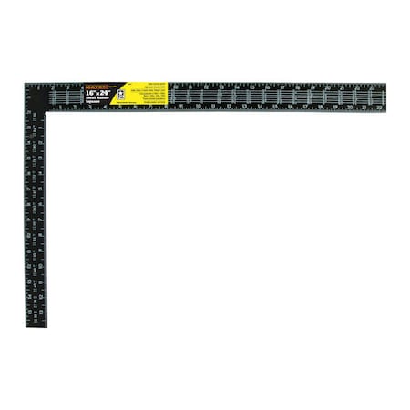 Great Neck Mayes 24 in. L X 16 in. H Steel Carpenter Square 10219